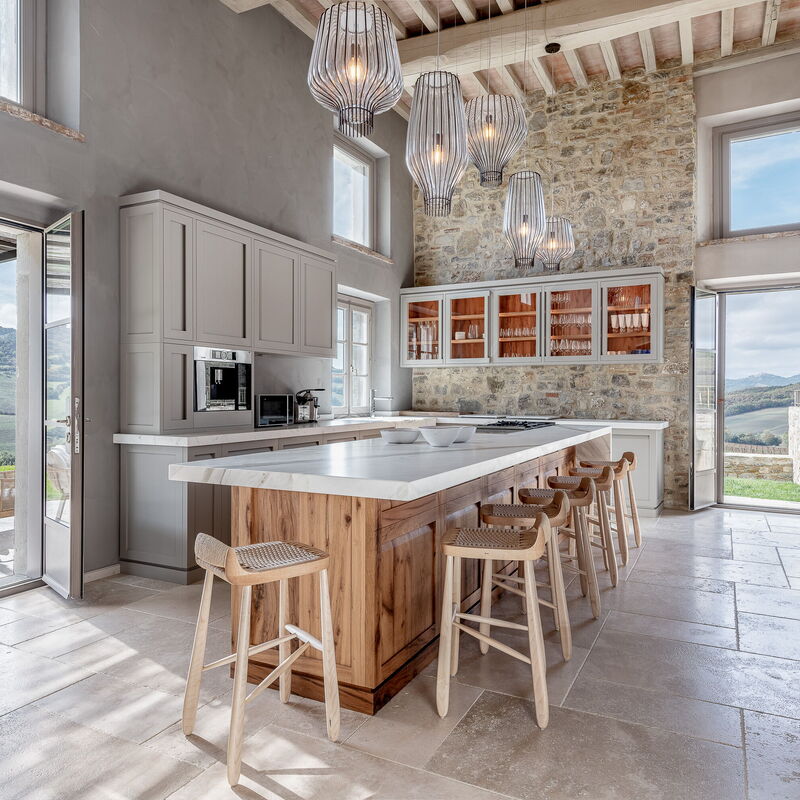 Podere Tesoro - Radicondoli, Toscana: Autumn, Dining Room, Kitchen, Spring, Summer