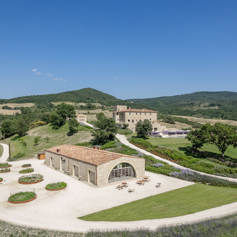 Podere Tesoro - Radicondoli, Toscana: Autumn, Building Exterior, Spring, Summer
