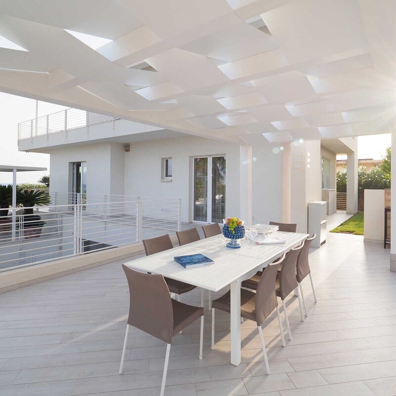 Casa Mareblu - Marina Di Modica, Sicilia: Autumn, Balcony / Terrace / Patio, Building Exterior, Outdoor, Scenic View, Spring, Summer