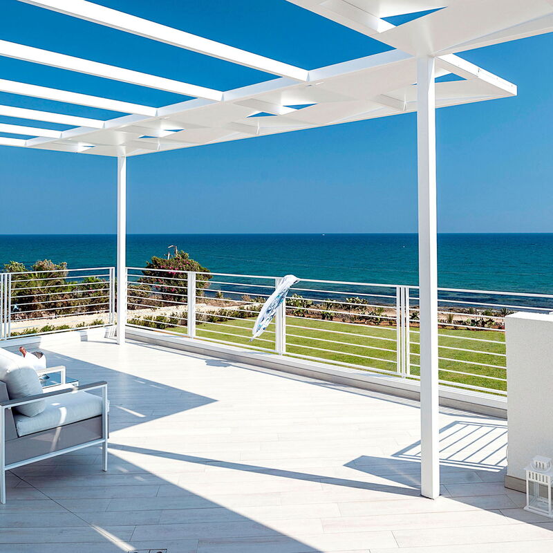 Casa Mareblu - Marina Di Modica, Sicilia: Autumn, Balcony / Terrace / Patio, Garden, Outdoor, Scenic View, Spring, Summer