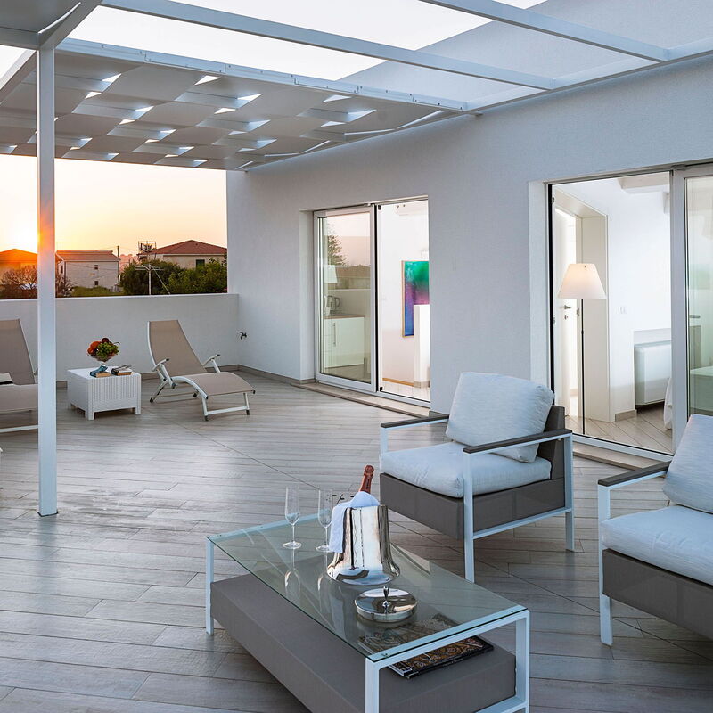 Casa Mareblu - Marina Di Modica, Sicilia: Autumn, Balcony / Terrace / Patio, Building Exterior, Outdoor, Spring, Summer