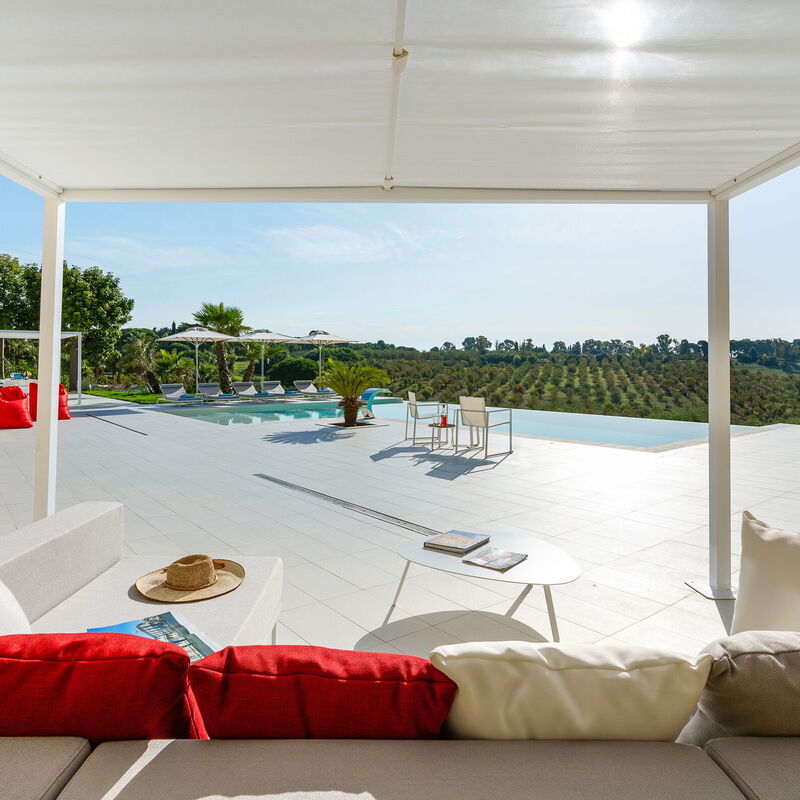 Villa Agrigenta - Ribera, Sicilia: Autumn, Balcony / Terrace / Patio, Building Exterior, Outdoor, Pool, Spring, Summer