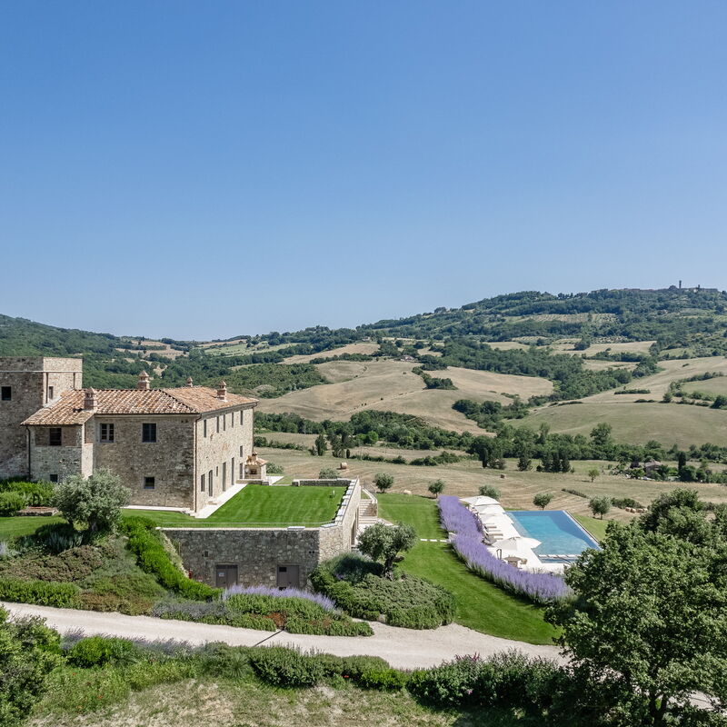 Casale Del Podere Tesoro - Radicondoli, Toscana: Autumn, Building Exterior, Garden, Spring, Summer