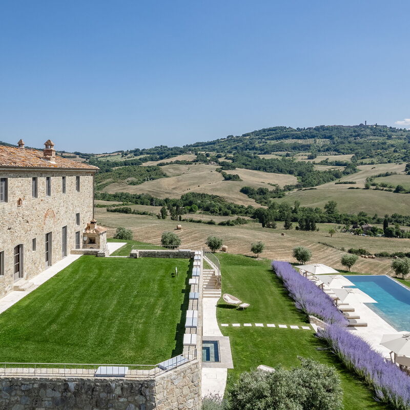 Casale Del Podere Tesoro - Radicondoli, Toscana: Autumn, Building Exterior, Garden, Pool, Spring, Summer