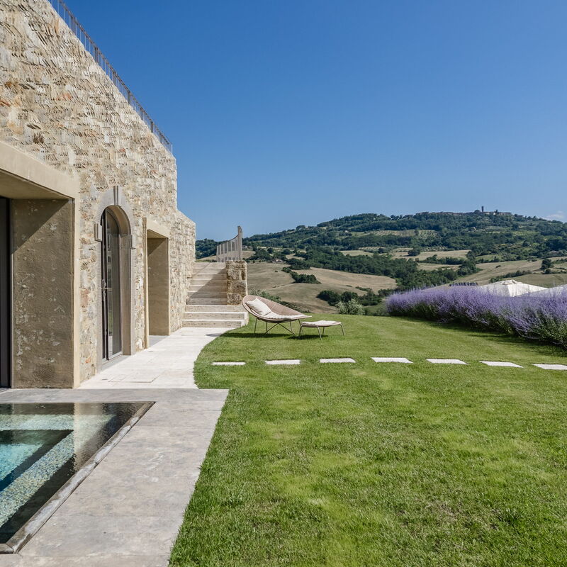 Casale Del Podere Tesoro - Radicondoli, Toscana: Autumn, Building Exterior, Garden, Pool, Spring, Summer
