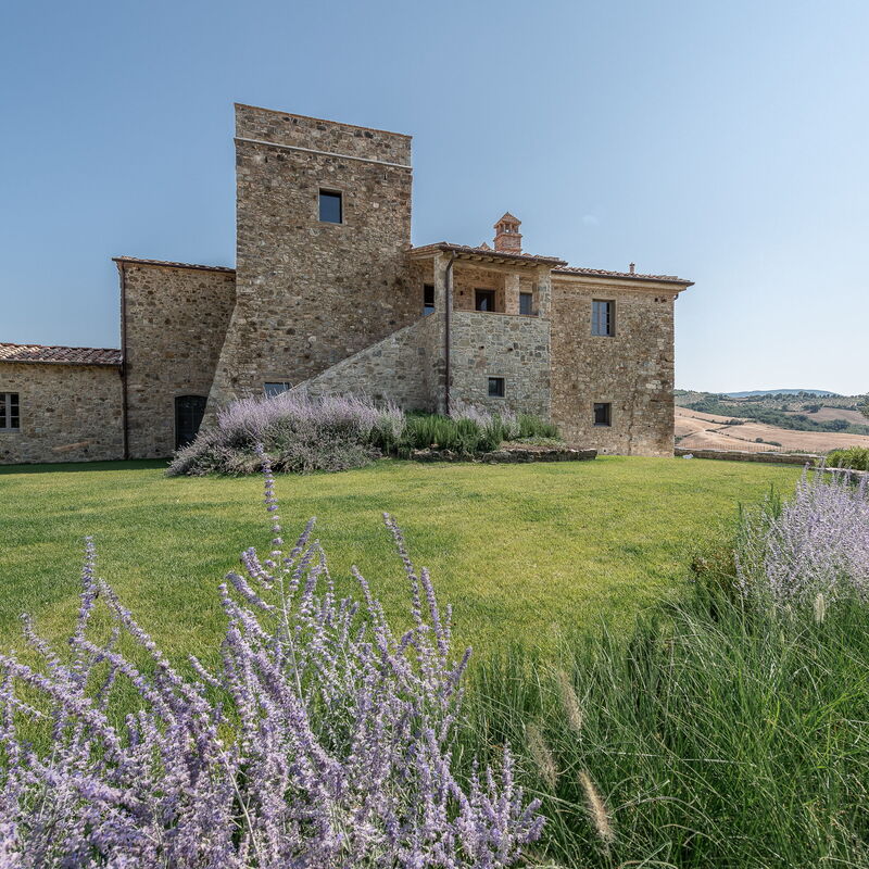 Casale Del Podere Tesoro - Radicondoli, Toscana: Autumn, Building Exterior, Garden, Spring, Summer