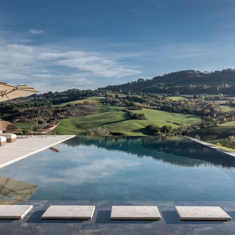 Casale Del Podere Tesoro - Radicondoli, Toscana: Autumn, Building Exterior, Garden, Pool, Spring, Summer
