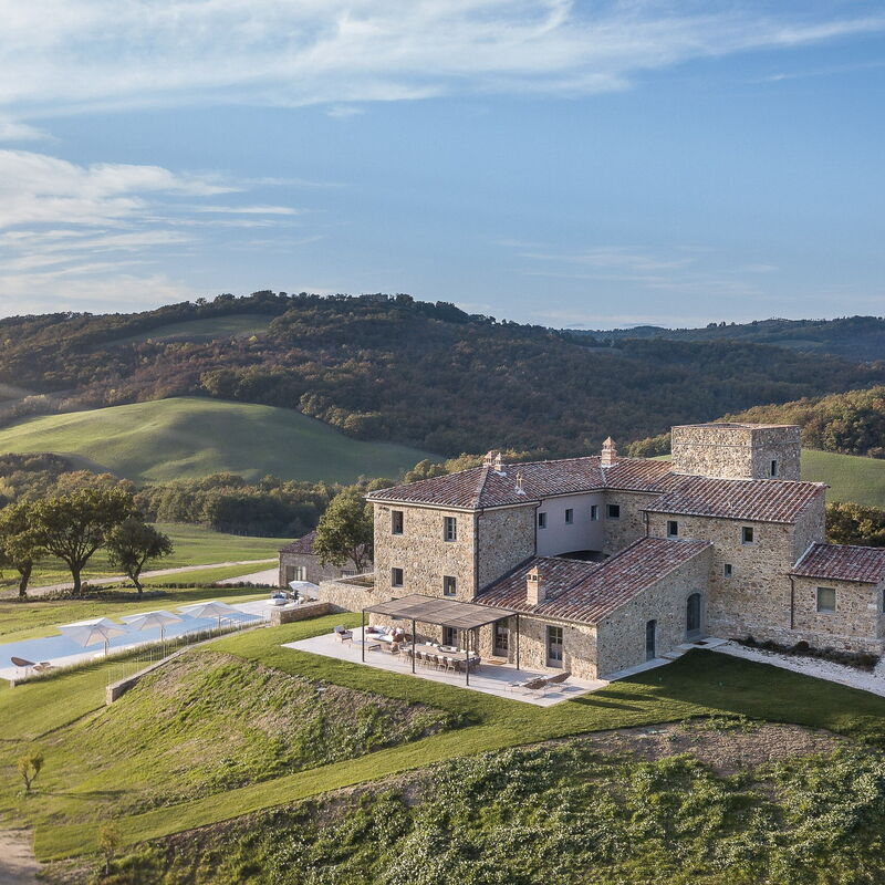 Casale Del Podere Tesoro - Radicondoli, Toscana: Autumn, Building Exterior, Garden, Spring, Summer