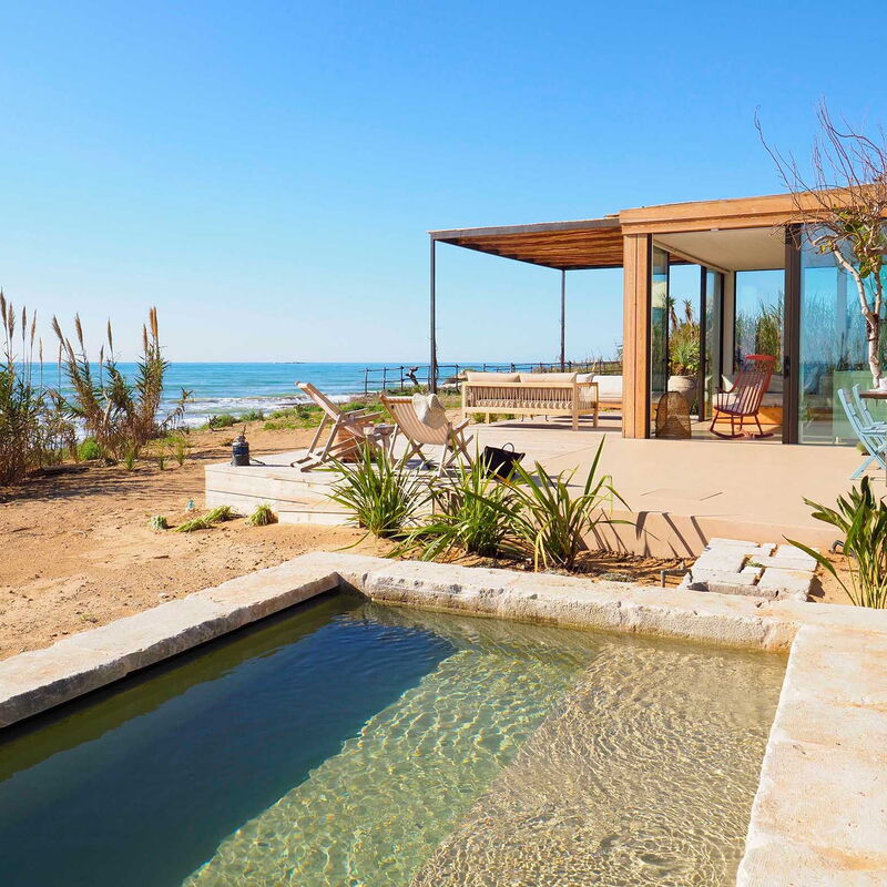 Casa Ninfa - Ispica, Sicilia: Autumn, Balcony / Terrace / Patio, Building Exterior, Garden, Outdoor, Pool, Scenic View, Spring, Summer