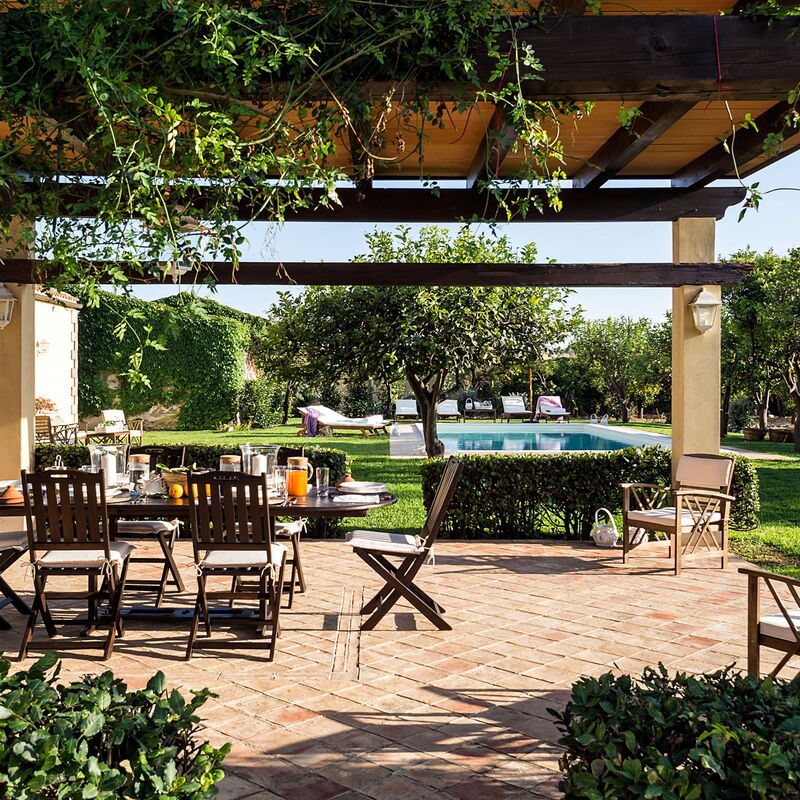 Casa Colore - Siracusa, Sicilia: Autumn, Balcony / Terrace / Patio, Building Exterior, Garden, Outdoor, Spring, Summer