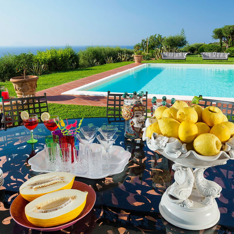 Villa Ester - Capo D'orlando, Sicilia: Autumn, Building Exterior, Garden, Outdoor, Pool, Scenic View, Spring, Summer