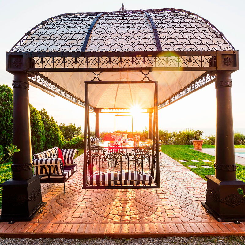 Villa Ester - Capo D'orlando, Sicilia: Autumn, Balcony / Terrace / Patio, Building Exterior, Outdoor, Pool, Spring, Summer