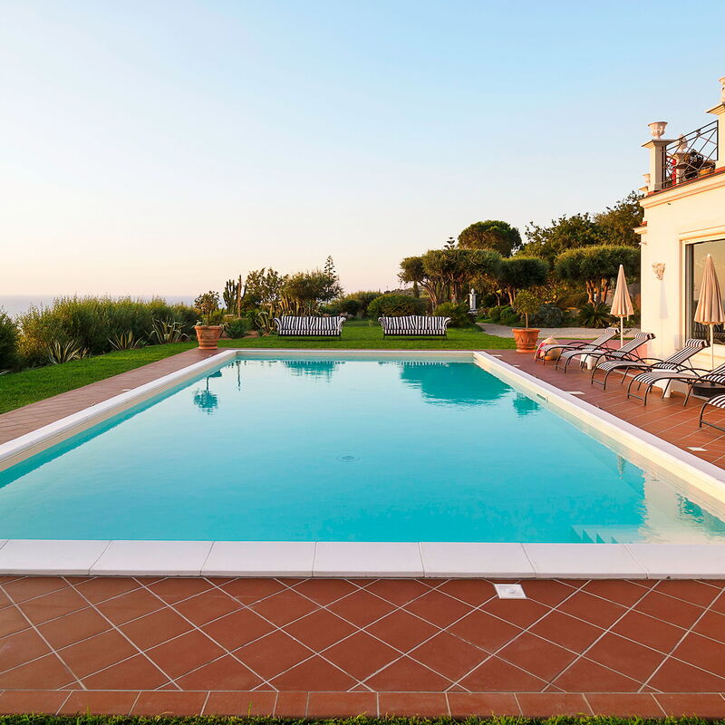 Villa Ester - Capo D'orlando, Sicilia: Autumn, Balcony / Terrace / Patio, Building Exterior, Pool, Spring, Summer