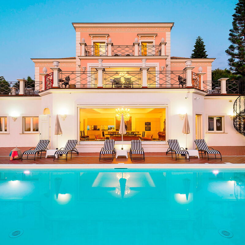 Villa Ester - Capo D'orlando, Sicilia: Autumn, Balcony / Terrace / Patio, Building Exterior, Outdoor, Pool, Spring, Summer