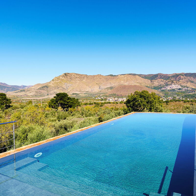 Dimora Vulcano - Castiglione Di Sicilia, Sicilia: Autumn, Building Exterior, Outdoor, Pool, Scenic View, Spring, Summer