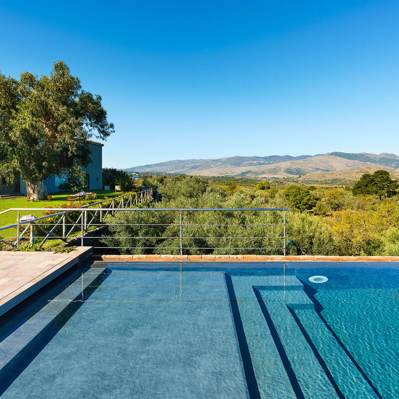 Dimora Vulcano - Castiglione Di Sicilia, Sicilia: Autumn, Building Exterior, Garden, Outdoor, Pool, Scenic View, Spring, Summer