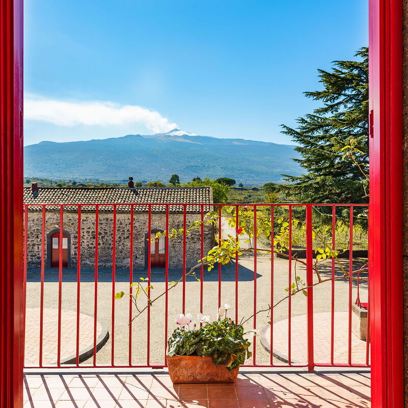 Dimora Vulcano - Castiglione Di Sicilia, Sicilia: Autumn, Balcony / Terrace / Patio, Building Exterior, Outdoor, Spring, Summer