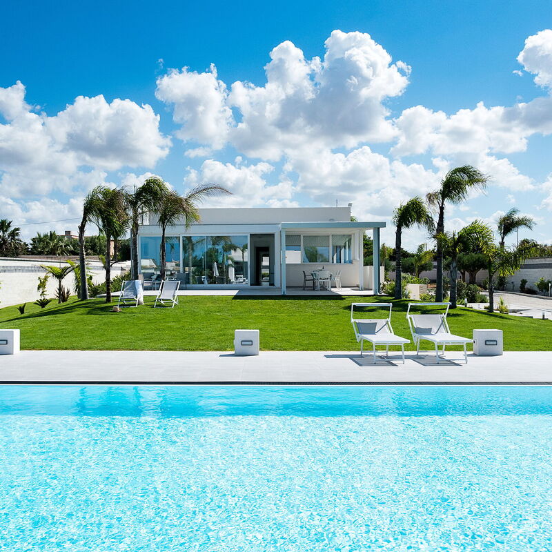 Casa Biancoverde - Marsala, Sicilia: Autumn, Balcony / Terrace / Patio, Building Exterior, Garden, Outdoor, Pool, Spring, Summer