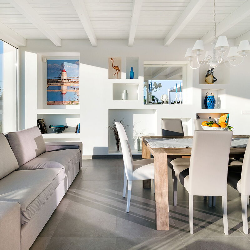 Casa Biancoverde - Marsala, Sicilia: Autumn, Dining Room, Living Room, Spring, Summer