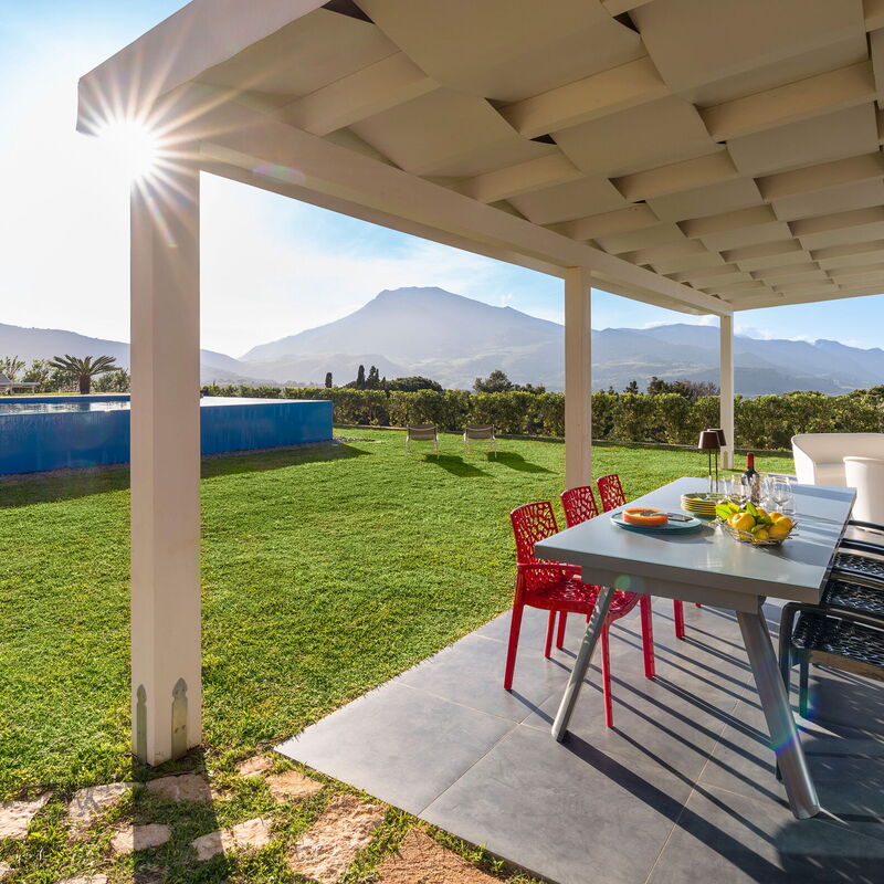 Villa Cinema - Castellammare Del Golfo, Sicilia: Autumn, Balcony / Terrace / Patio, Garden, Scenic View, Spring, Summer