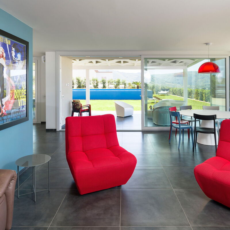 Villa Cinema - Castellammare Del Golfo, Sicilia: Autumn, Dining Room, Living Room, Spring, Summer