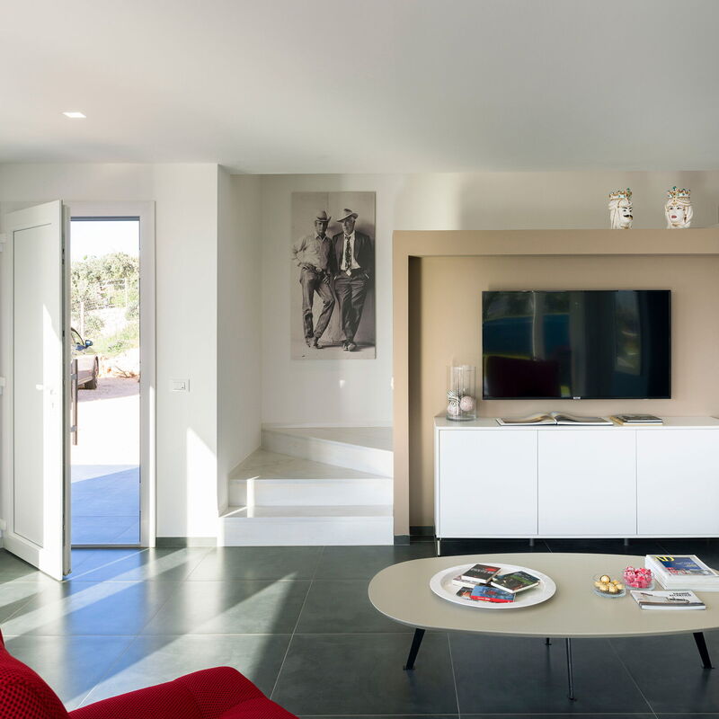 Villa Cinema - Castellammare Del Golfo, Sicilia: Autumn, Living Room, Spring, Summer