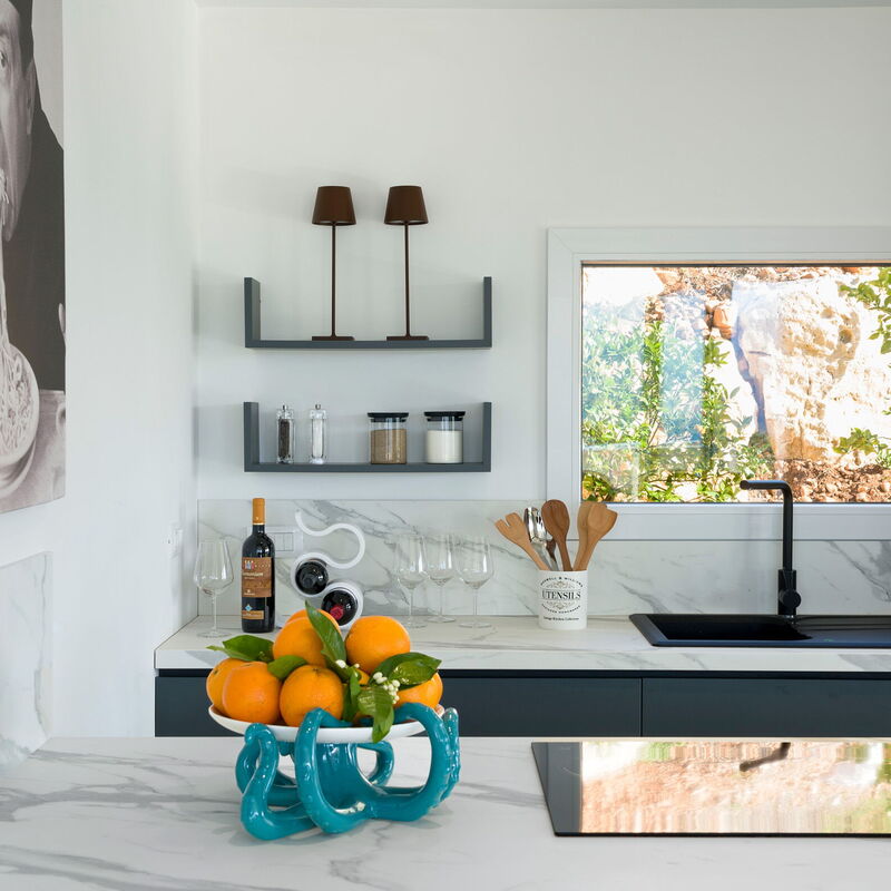Villa Cinema - Castellammare Del Golfo, Sicilia: Autumn, Kitchen, Spring, Summer