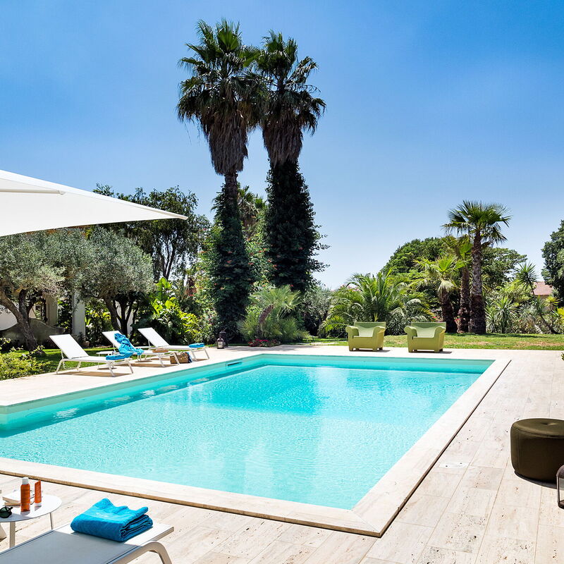 Casa Fiore - Salemi, Sicilia: Autumn, Balcony / Terrace / Patio, Building Exterior, Garden, Outdoor, Pool, Spring, Summer