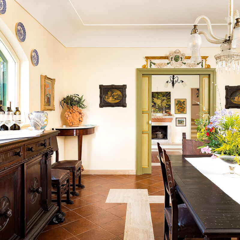 Casa Fiore - Salemi, Sicilia: Autumn, Dining Room, Spring, Summer
