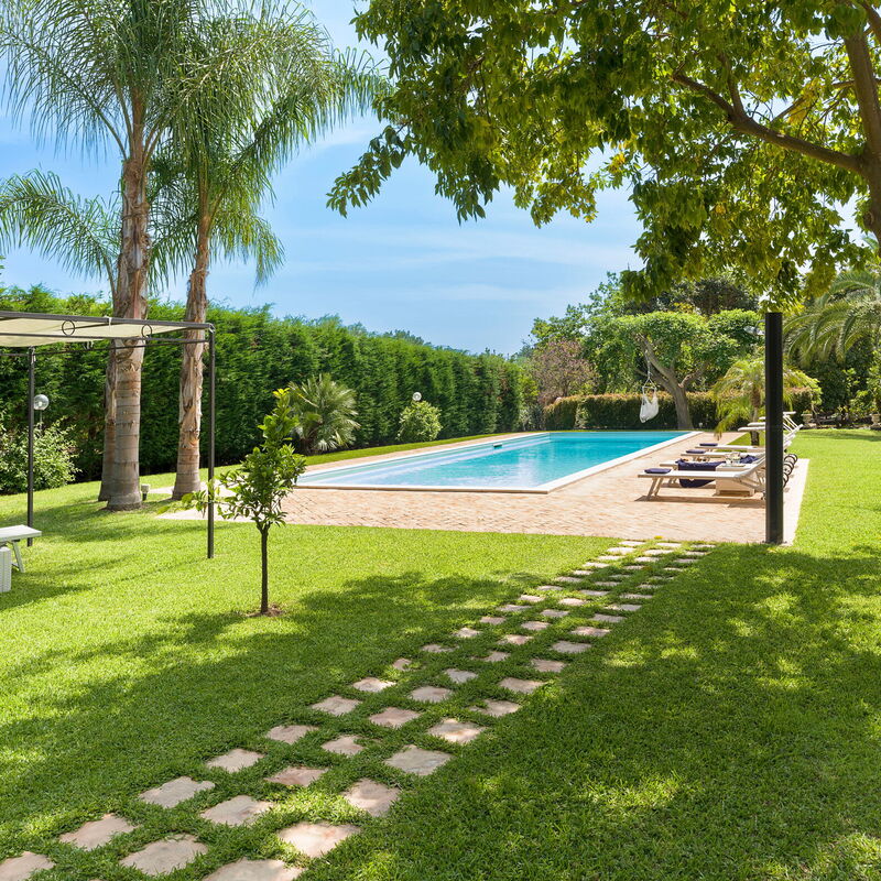 Oasi Verde - Santa Maria La Stella, Sicilia: Autumn, Building Exterior, Garden, Outdoor, Pool, Spring, Summer