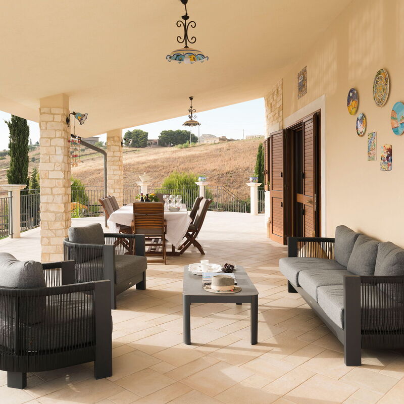 Villa Vistamare - Montallegro, Sicilia: Activities, Autumn, Balcony / Terrace / Patio, Building Exterior, Outdoor, Scenic View, Spring, Summer