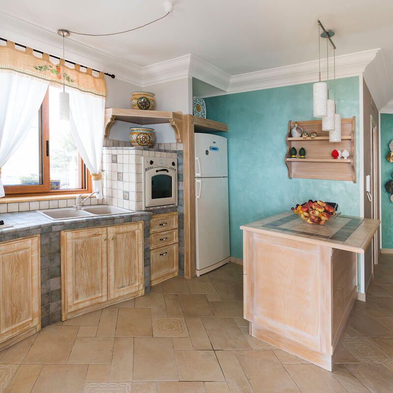 Villa Vistamare - Montallegro, Sicilia: Autumn, Kitchen, Spring, Summer