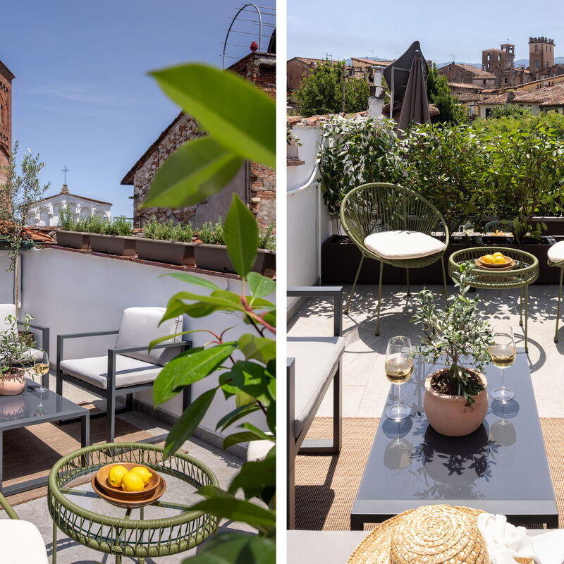 Lucca Old Town Apartment - Lucca, Toscana: Autunno, Balcone / Terrazza / Patio, Estate, Primavera