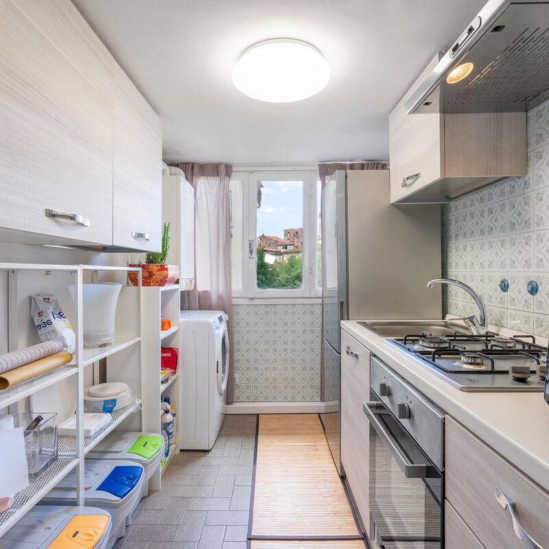 Lucca Old Town Apartment - Lucca, Toscana: Autumn, Kitchen, Spring, Summer