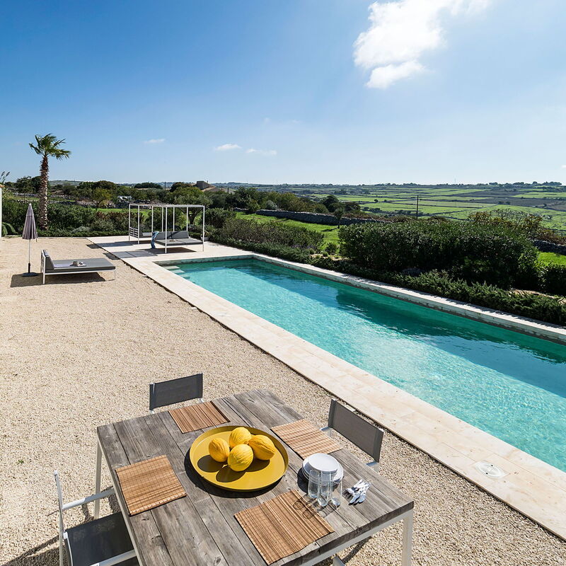 Villa Carmelita - Ragusa, Sicilia: Autumn, Balcony / Terrace / Patio, Building Exterior, Garden, Pool, Scenic View, Spring, Summer