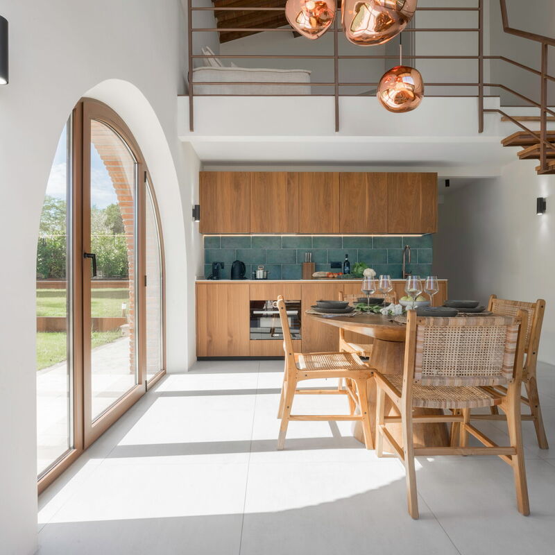 Pendolino Spereto Apartment With Pool, Montaione: Autumn, Kitchen, Spring, Summer