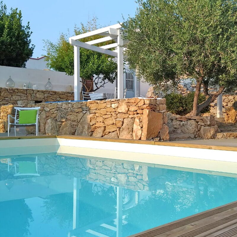 Villa Trullo - Torricella, Puglia: Autumn, Balcony / Terrace / Patio, Building Exterior, Garden, Outdoor, Pool, Spring, Summer