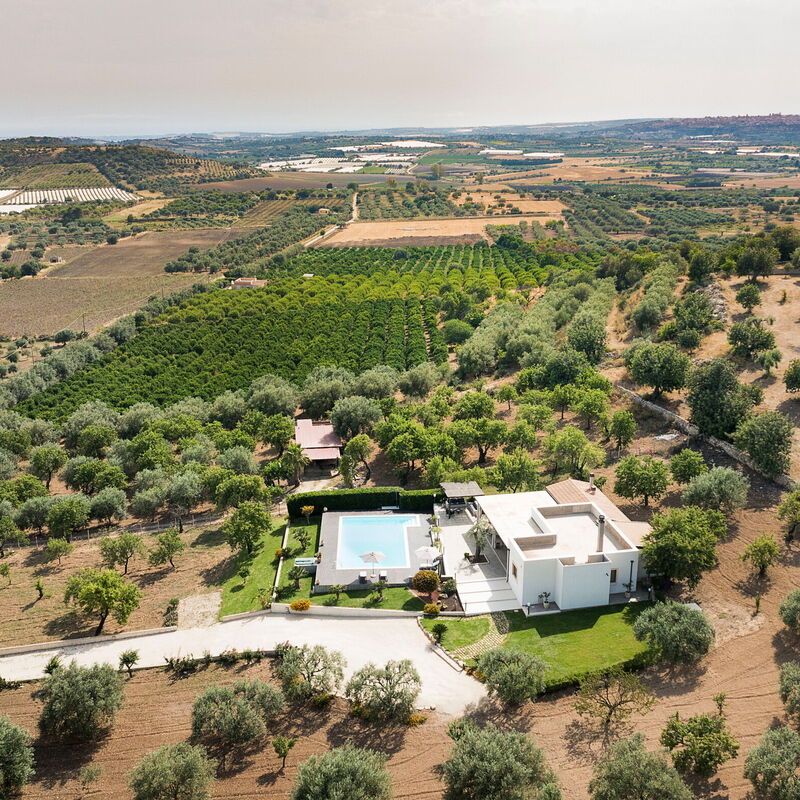 Casa Cortese - Noto, Sicilia: Autumn, Balcony / Terrace / Patio, Building Exterior, Garden, Outdoor, Pool, Spring, Summer