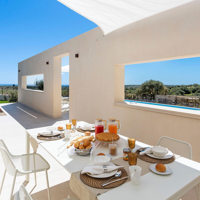 Villa Argento - Rosolini, Sicilia: Autumn, Balcony / Terrace / Patio, Building Exterior, Garden, Outdoor, Spring, Summer