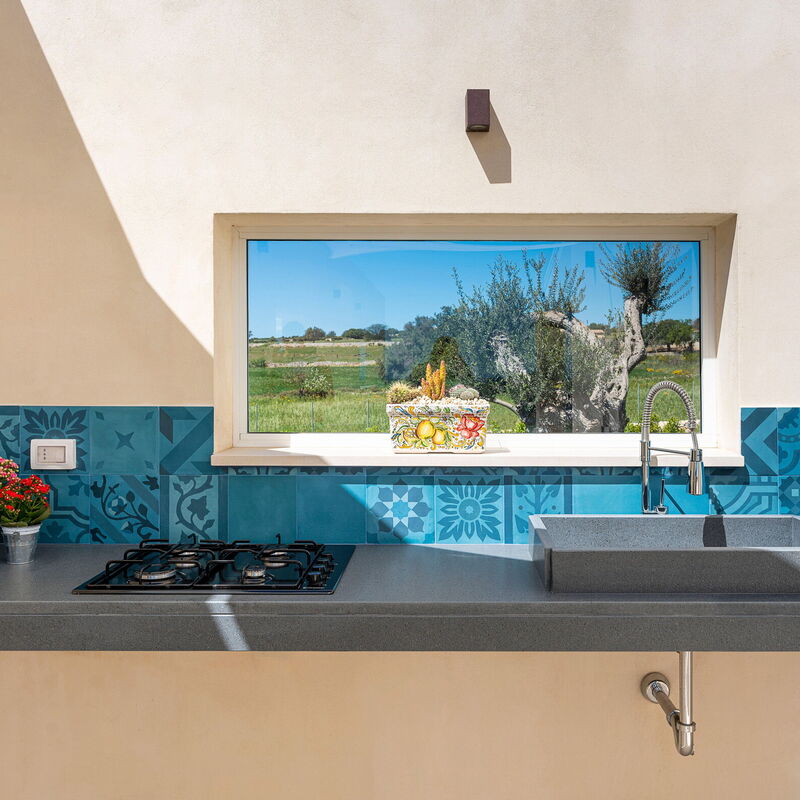 Villa Argento - Rosolini, Sicilia: Autumn, Balcony / Terrace / Patio, Building Exterior, Garden, Outdoor, Spring, Summer