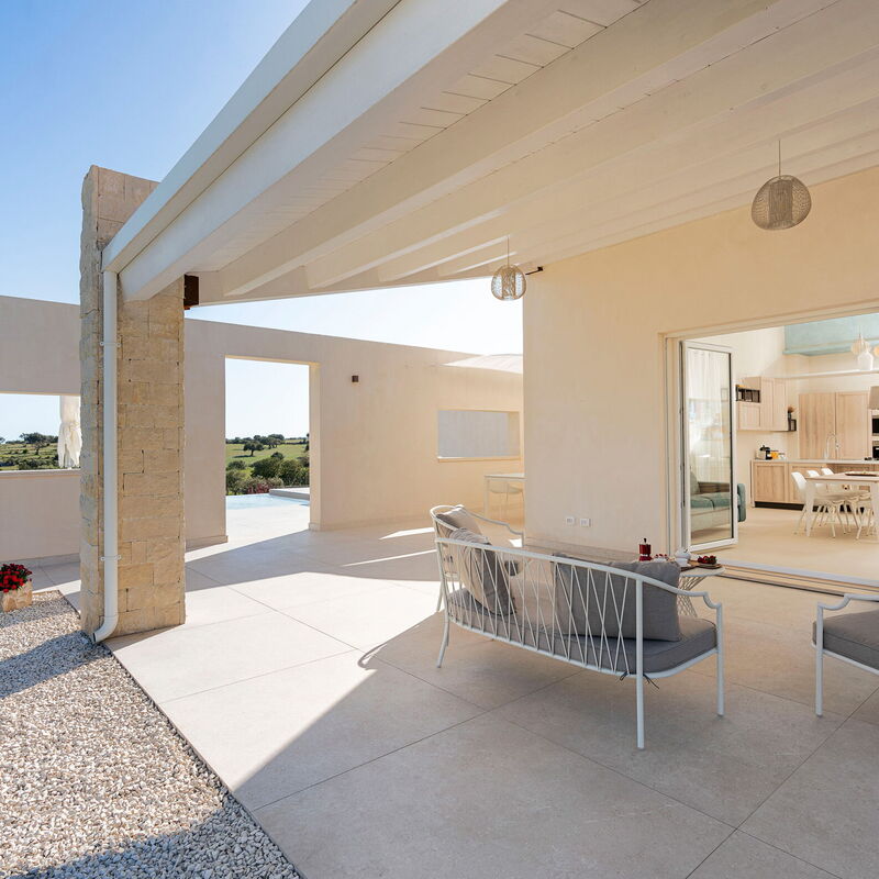 Villa Argento - Rosolini, Sicilia: Autumn, Balcony / Terrace / Patio, Building Exterior, Outdoor, Spring, Summer