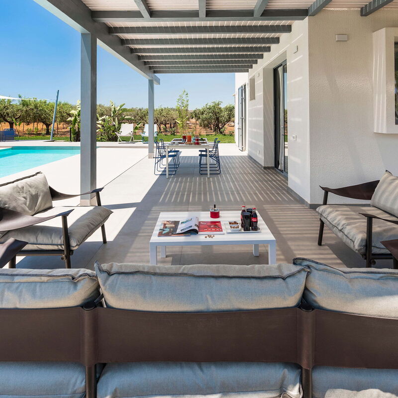 Casa Colori - Noto, Sicilia: Autumn, Balcony / Terrace / Patio, Building Exterior, Outdoor, Pool, Spring, Summer