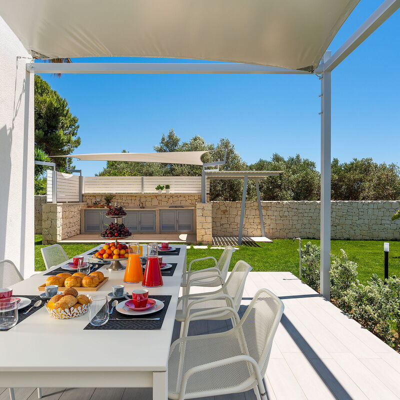 Villa Le Palme - Noto, Sicilia: Autumn, Balcony / Terrace / Patio, Building Exterior, Garden, Outdoor, Spring, Summer