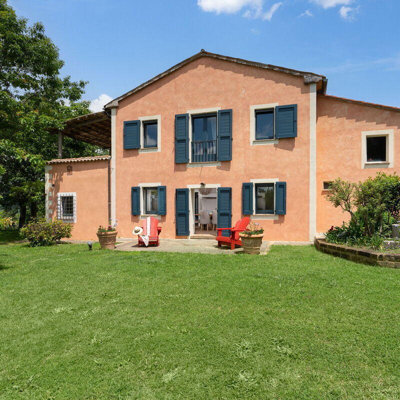 Casale Collina Verde - San Casciano Dei Bagni, Toscana: Autumn, Building Exterior, Garden, Outdoor, Spring, Summer