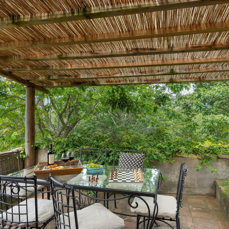 Casale Collina Verde - San Casciano Dei Bagni, Toscana: Autumn, Balcony / Terrace / Patio, Building Exterior, Outdoor, Spring, Summer