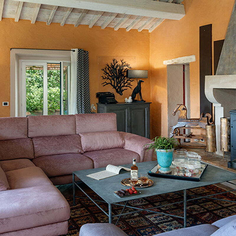 Casale Collina Verde - San Casciano Dei Bagni, Toscana: Autumn, Living Room, Spring, Summer