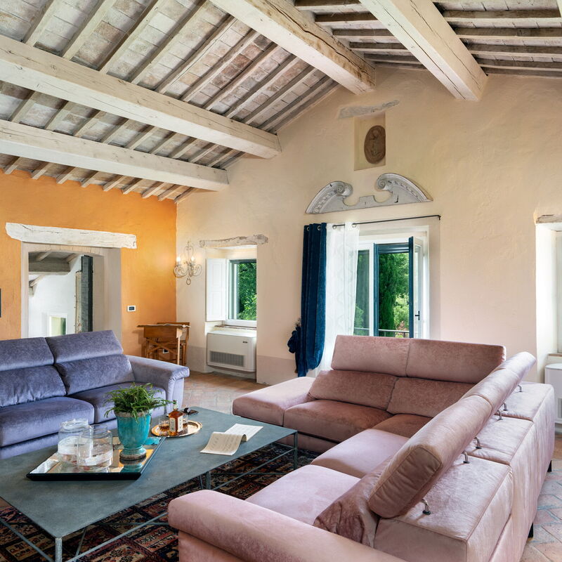 Casale Collina Verde - San Casciano Dei Bagni, Toscana: Autumn, Living Room, Spring, Summer