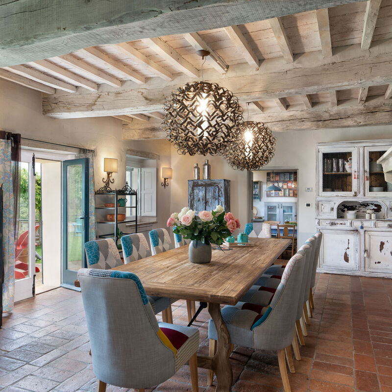 Casale Collina Verde - San Casciano Dei Bagni, Toscana: Autumn, Dining Room, Spring, Summer