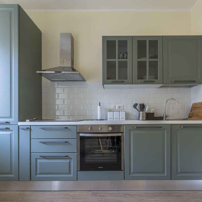 Spacious Apartment In Sori With Large Terrace - Sori, Liguria: Autumn, Kitchen, Spring, Summer