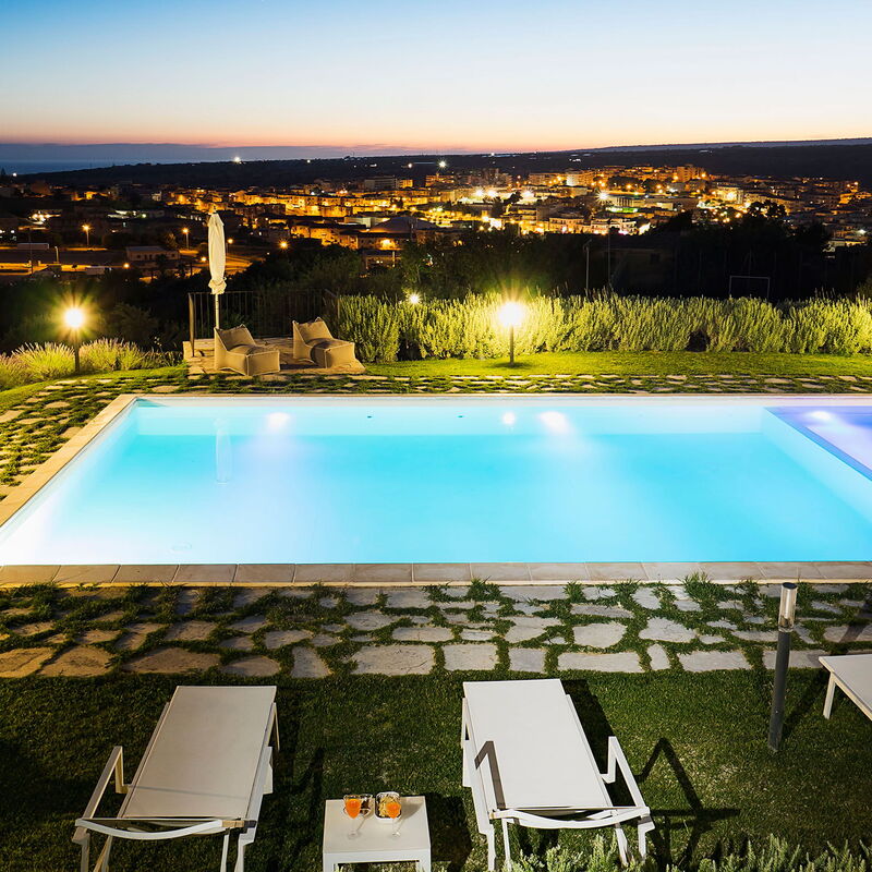 Casapietra - Scicli, Sicilia: Autumn, Balcony / Terrace / Patio, Building Exterior, Outdoor, Pool, Scenic View, Spring, Summer